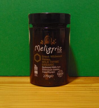 Meligyris 270 g Organic Woodland Honey with Thyme & Wild Herbs