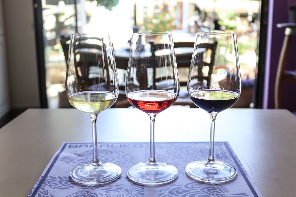 Archanes PDO wine tasting in Bakaliko restaurant