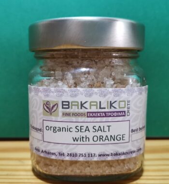 Bakaliko Organic 250 g Sea Salt with Orange