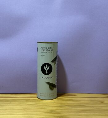 LADOLEA extra virgin olive oil patrinia Organic 500ml tin