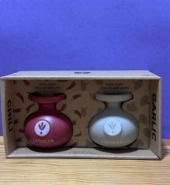 LADOLEA mix Aromatic EVOO Chilli Garlic 2x80 ml