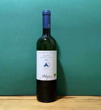 Domaine Paterianakis Melissinos Organic White Dry Wine ( Thrapsathiri, Sauvignon Blanc)