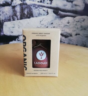 Ladolea Organic Sweet Vinegar with Bergamot 200 ml (ceramic pot)