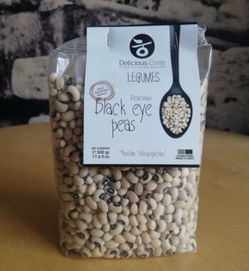 Delicious Crete Legumes - Black Eye Peas 500g