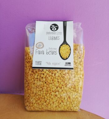 Delicious Crete Legumes - Fava Beans 500g